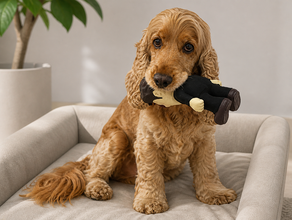 🤖 Elon Musk Parody Dog Toy