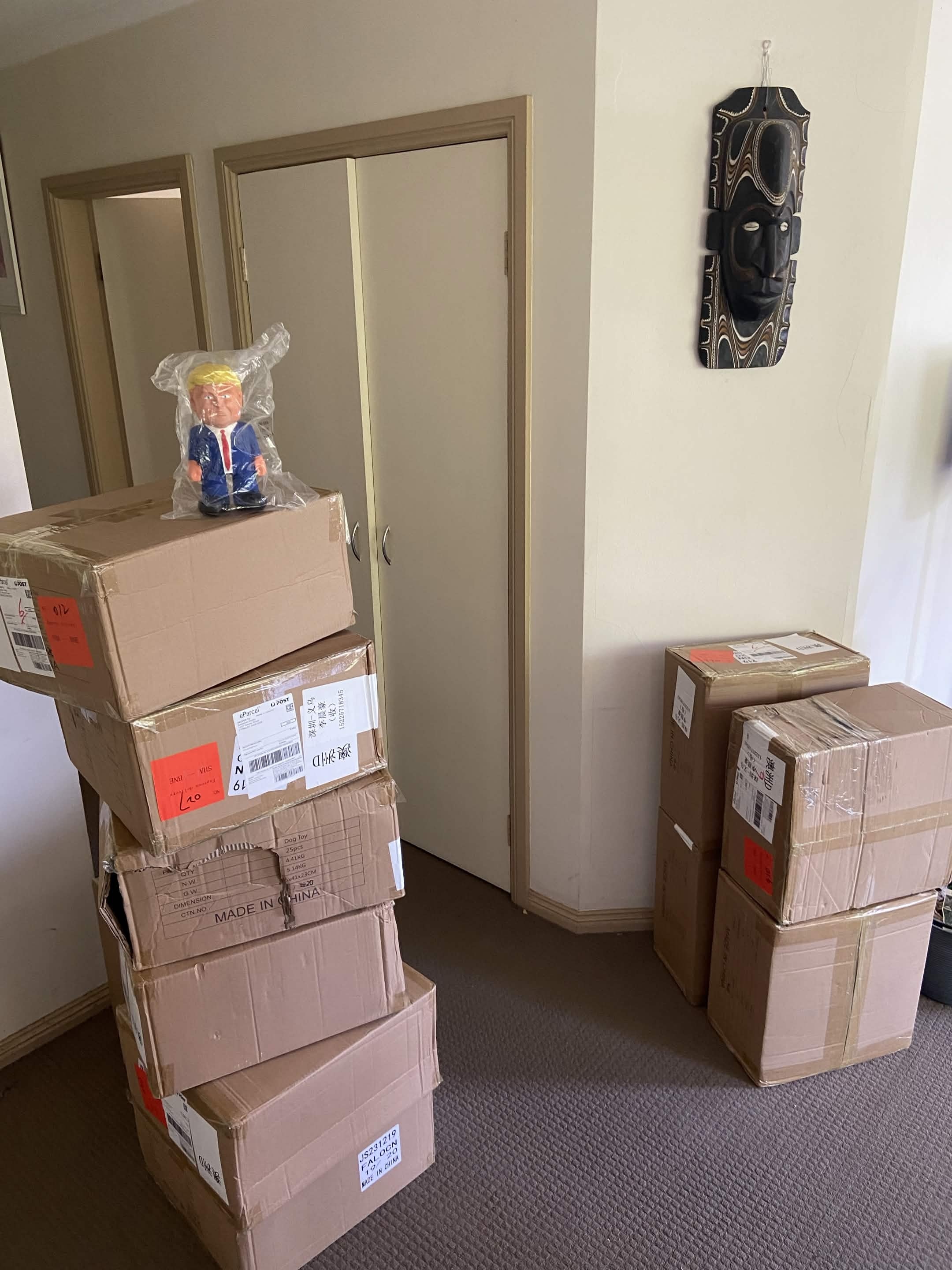 1,000 of them. One bedroom.